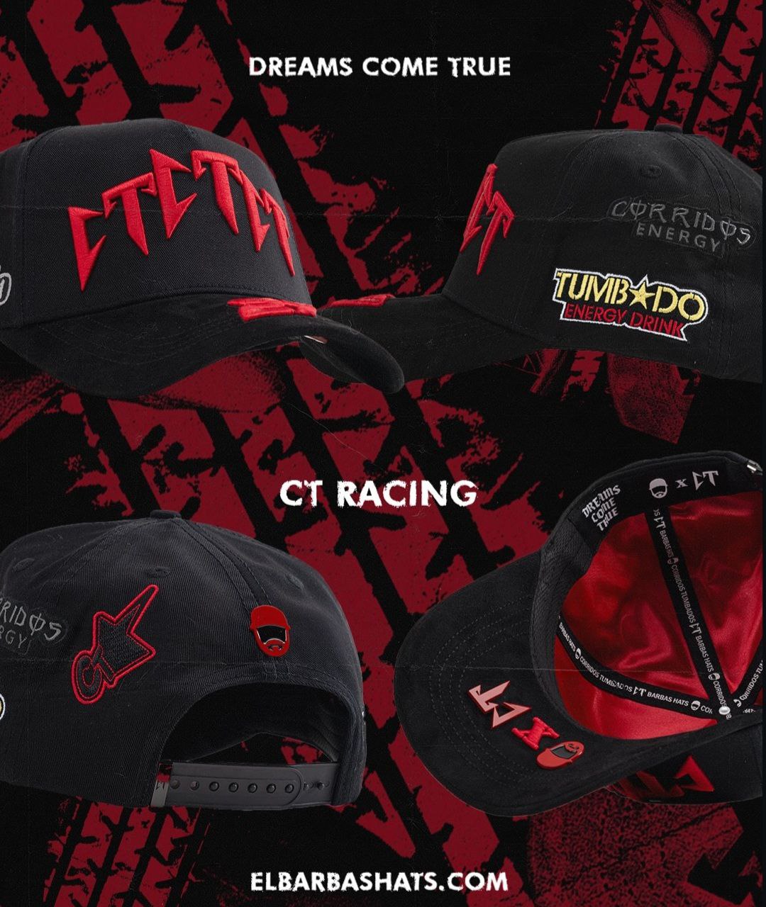 Barbas Hats x CT "CT Racing"