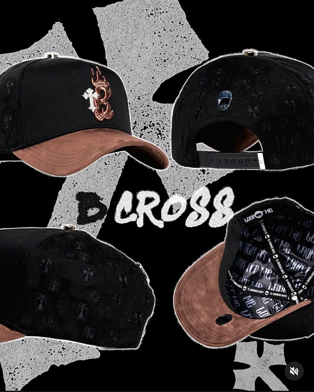 Barbas Hats “B Cross” (PREVENTA)