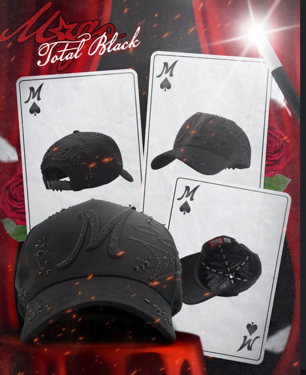 31 Hats x El Mago "Mago Total Black"