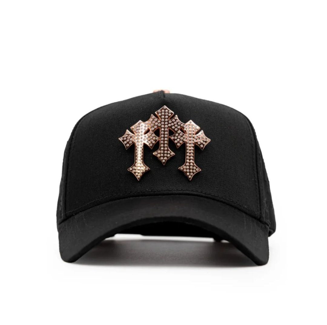 Barbas Hats "Chrome Rose Gold 24 k"
