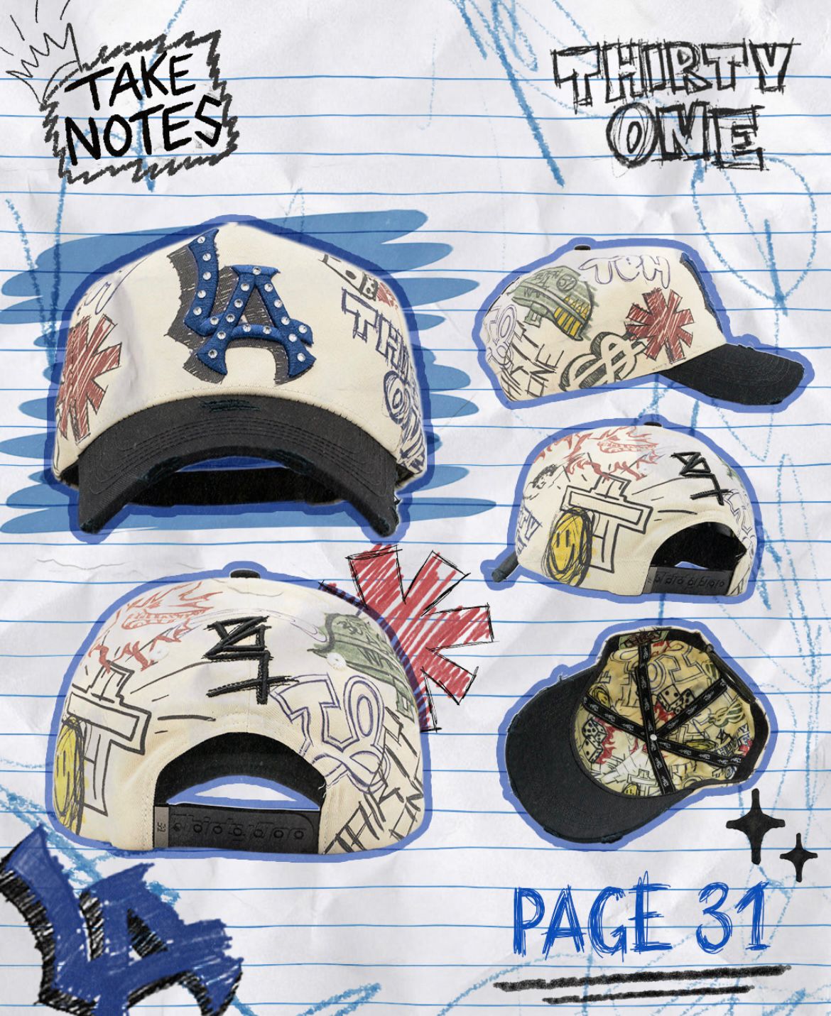 31 Hats “Page 31” (PREVENTA)