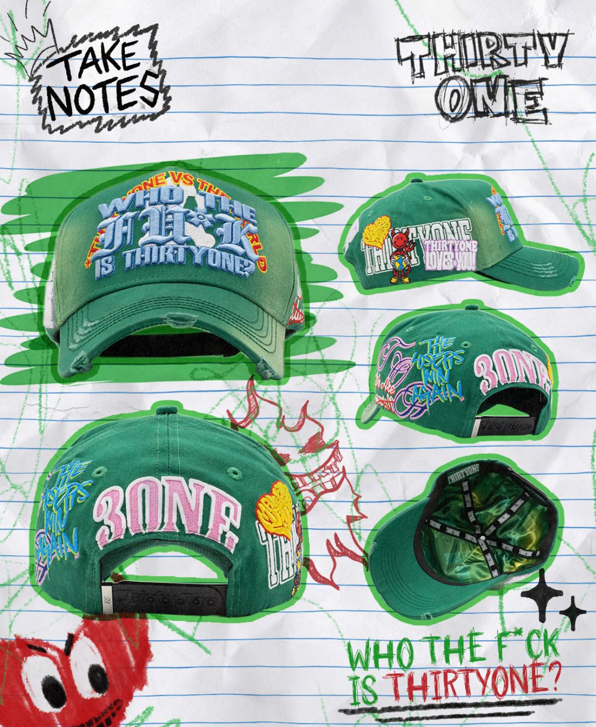 31 Hats “Who the F*ck is ThirtyOne?” (PREVENTA”